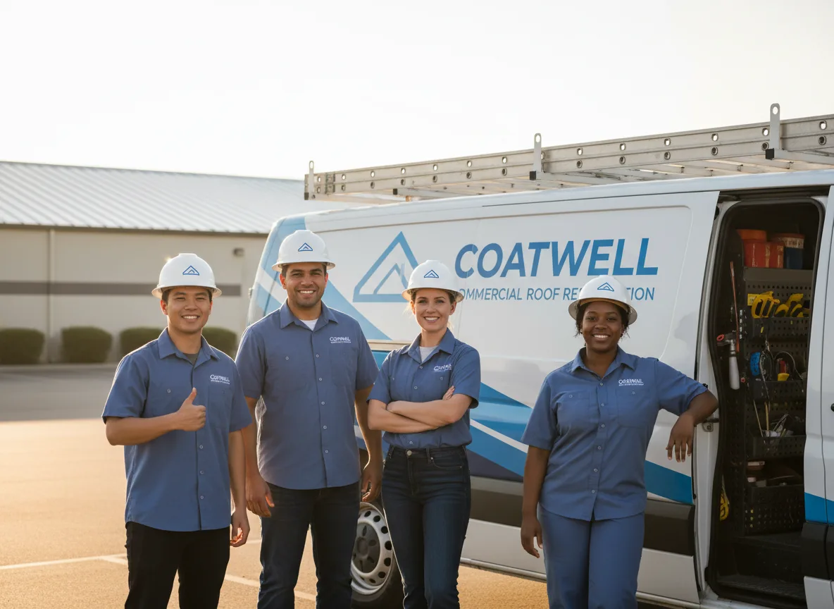 Commercial roof coating company in Amboy, IN
